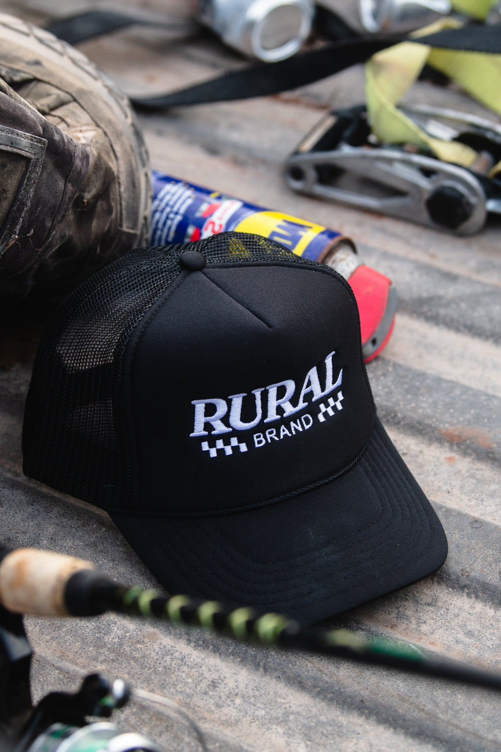 Speed Shop Trucker Hat - Black